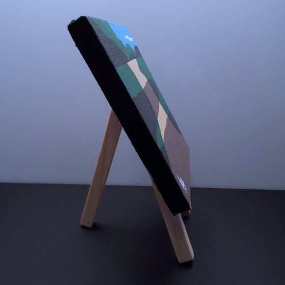 Acrylic Painting - Abstract Shadows - Picture 3 of 5